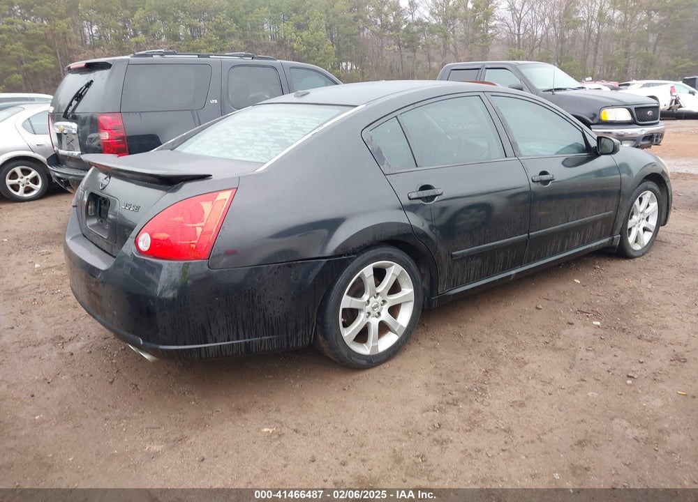 2008 NISSAN MAXIMA 3.5 SE VIN: 1N4BA41E88C803727