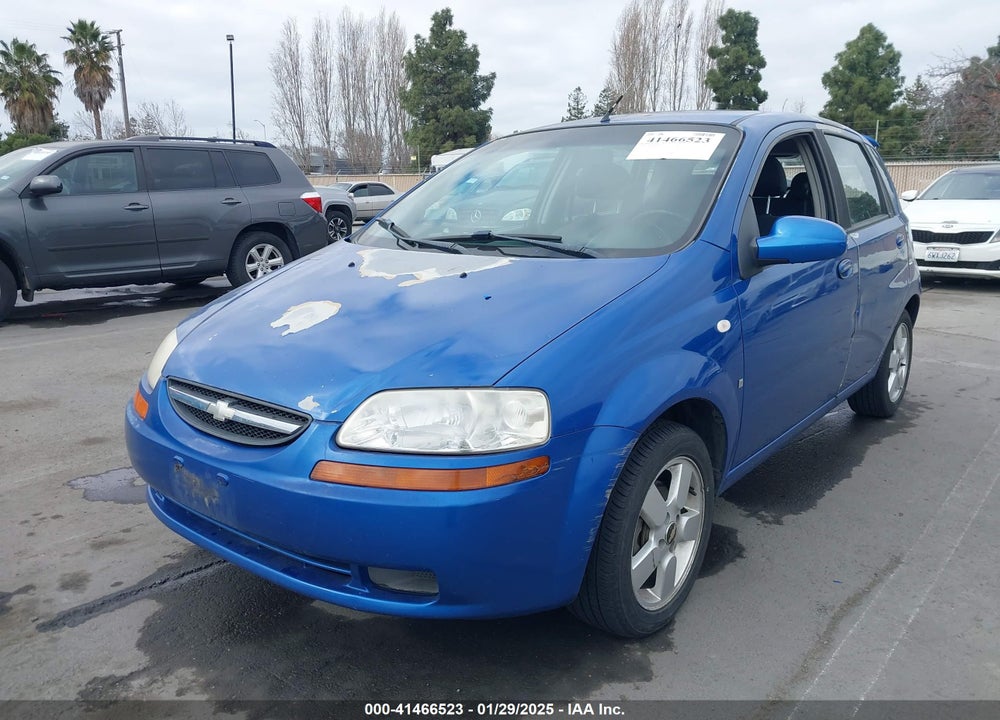 2008 CHEVROLET AVEO 5 VIN: KL1TD66698B037409