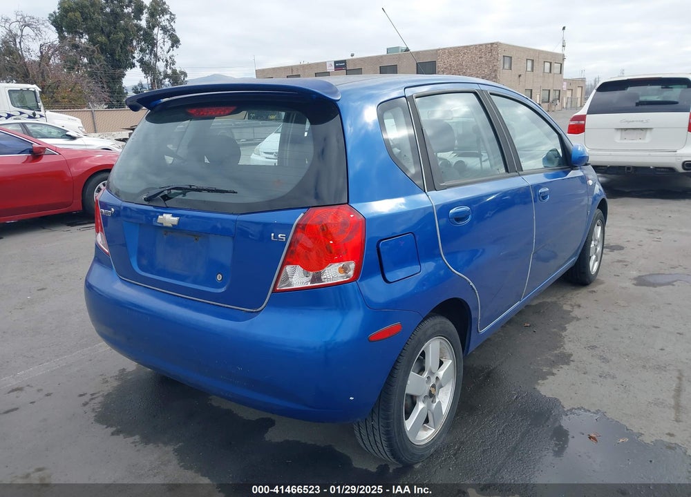 2008 CHEVROLET AVEO 5 VIN: KL1TD66698B037409