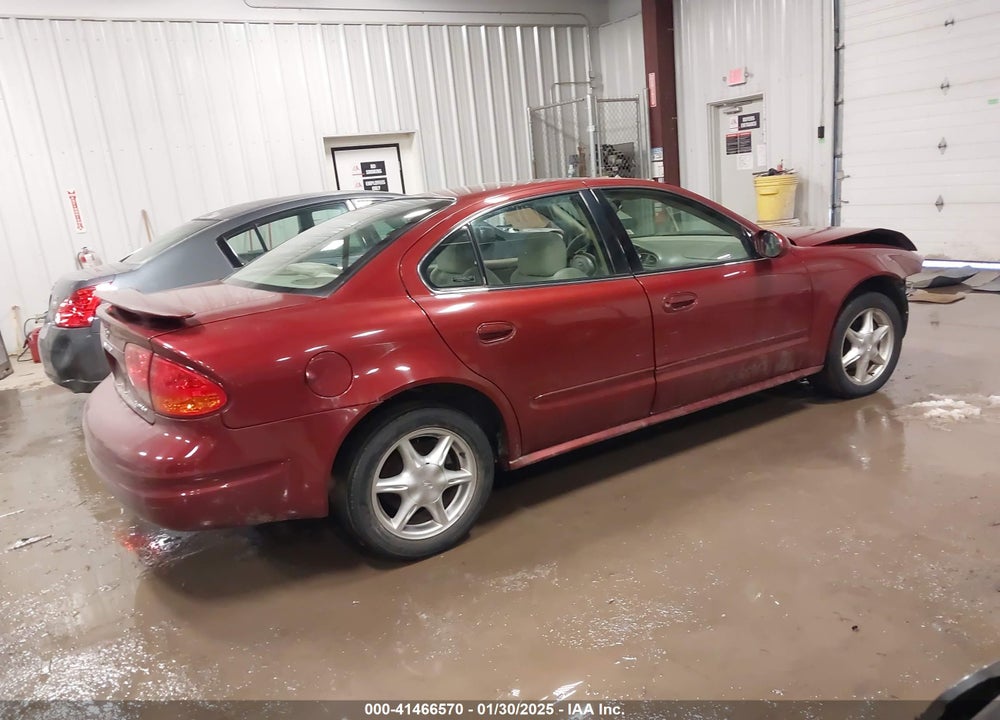 2001 OLDSMOBILE ALERO GL2 VIN: 1G3NL52EX1C205912