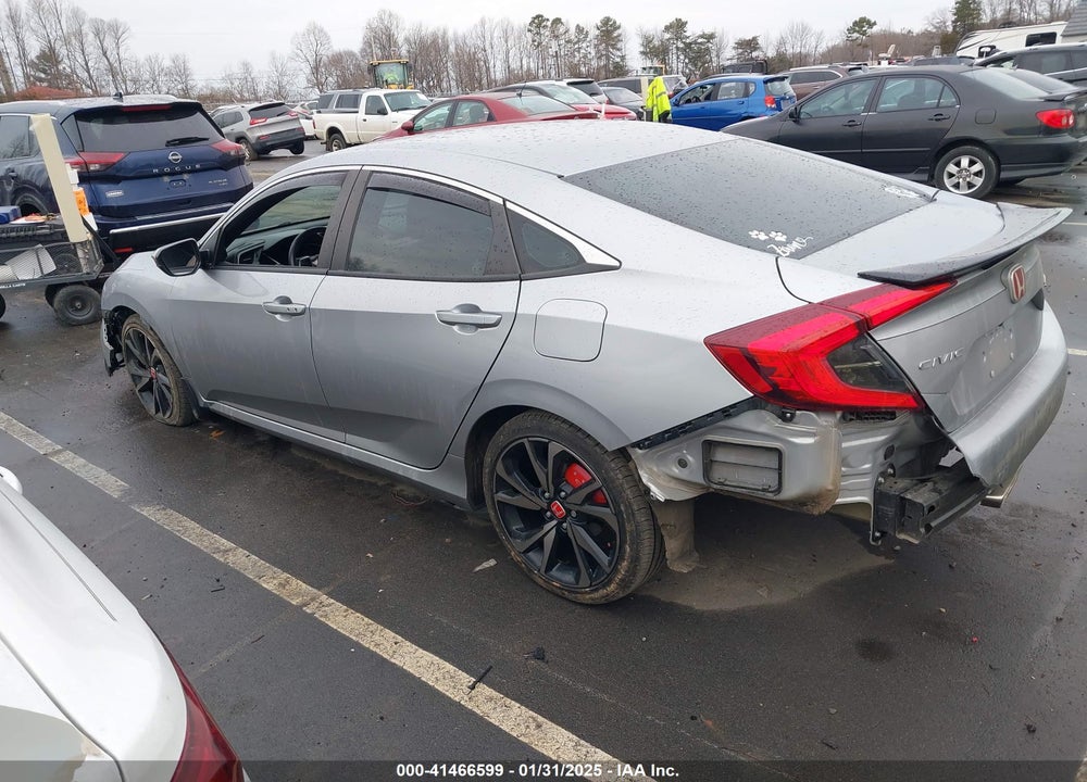 2019 HONDA CIVIC VIN: 2HGFC2F81KH593717