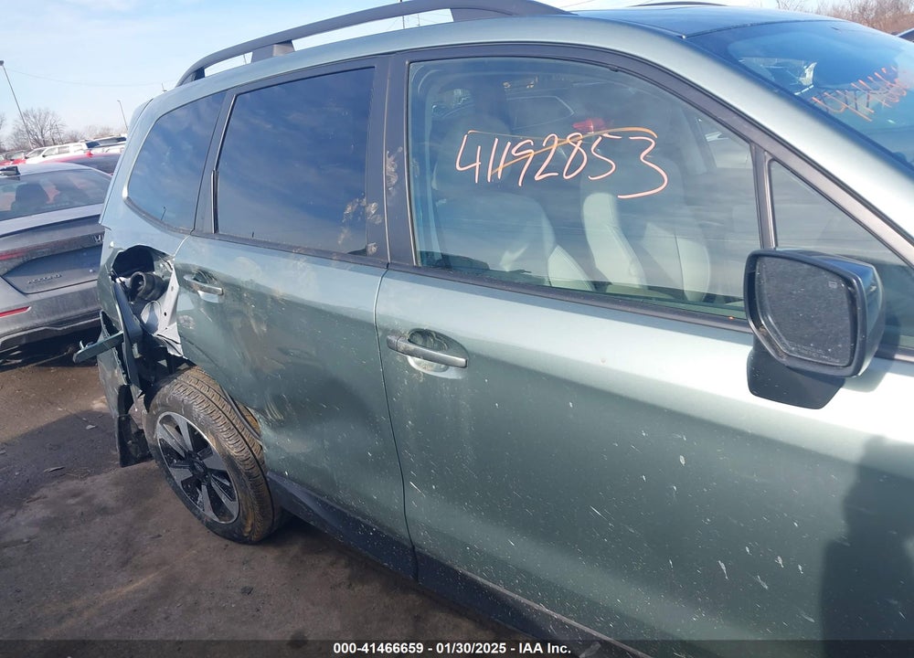 2018 SUBARU FORESTER 2.5I PREMIUM VIN: JF2SJAEC5JH613346