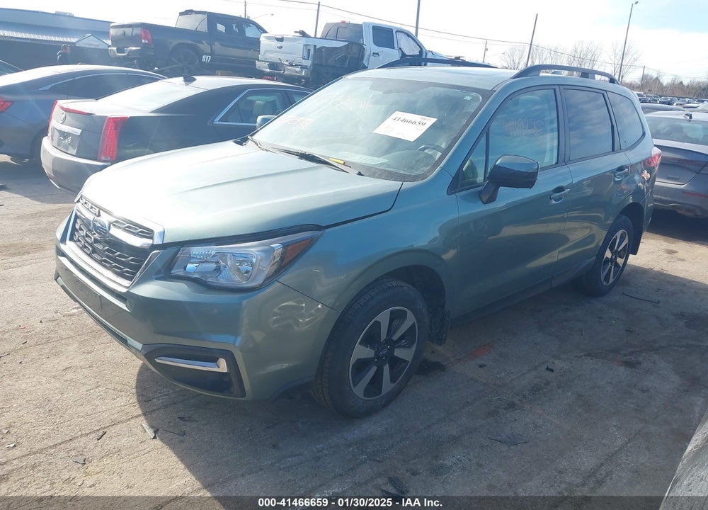 2018 SUBARU FORESTER 2.5I PREMIUM VIN: JF2SJAEC5JH613346