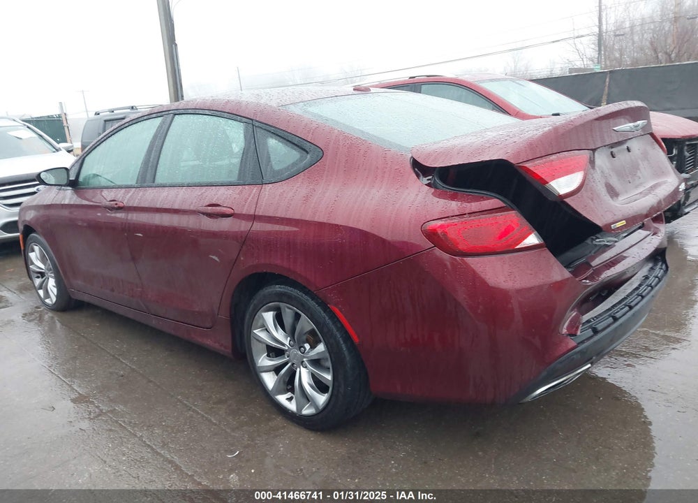 2015 CHRYSLER 200 S VIN: 1C3CCCBB2FN681363