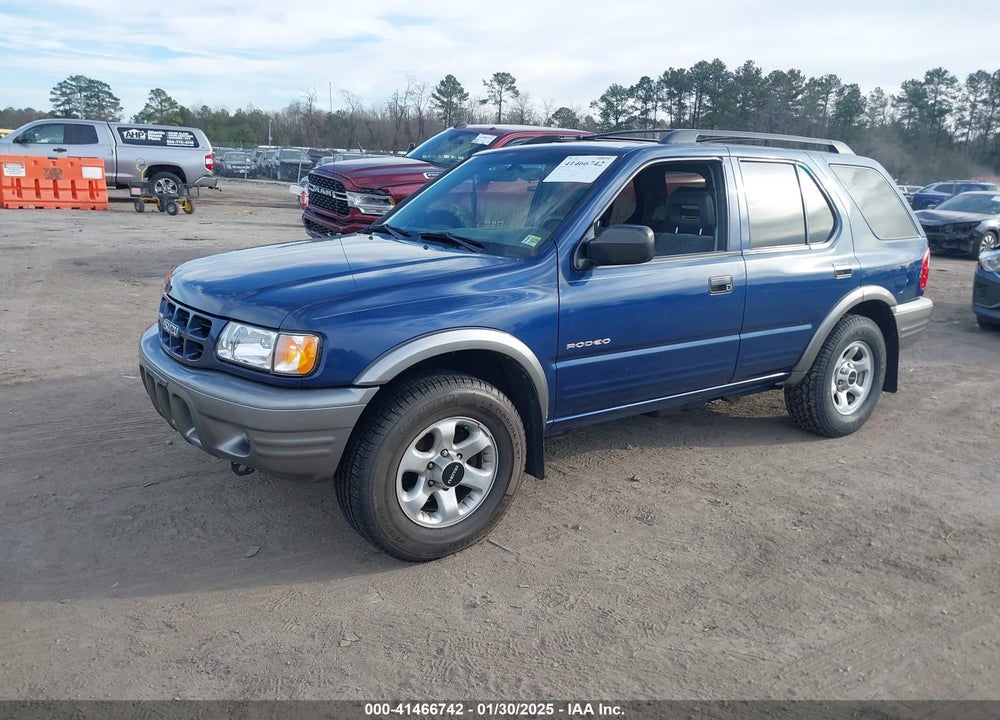 2002 ISUZU RODEO LS 3.2L V6/LSE 3.2L V6/S 3.2L V6 VIN: 4S2CK58W324306607