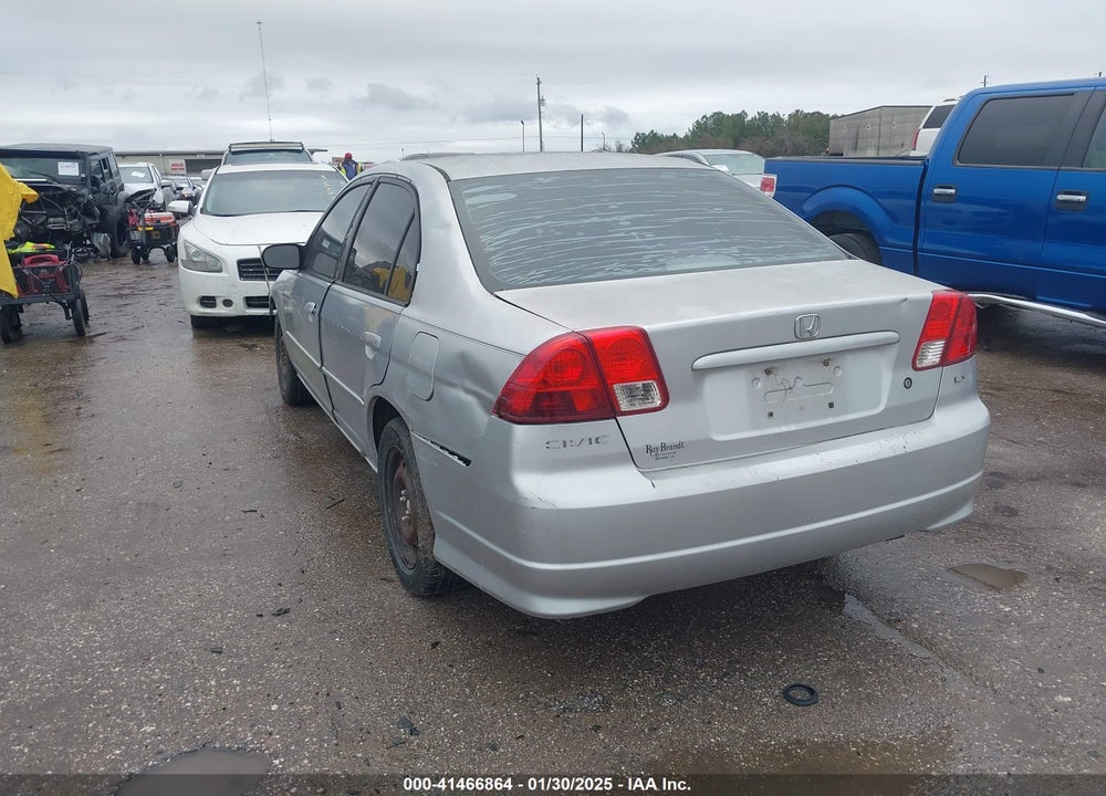 2005 HONDA CIVIC LX VIN: 2HGES166X5H530014