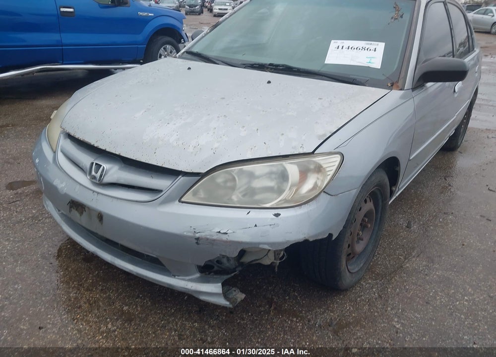 2005 HONDA CIVIC LX VIN: 2HGES166X5H530014