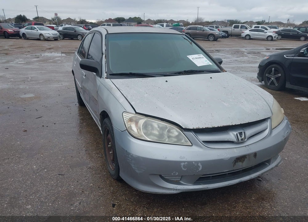 2005 HONDA CIVIC LX VIN: 2HGES166X5H530014