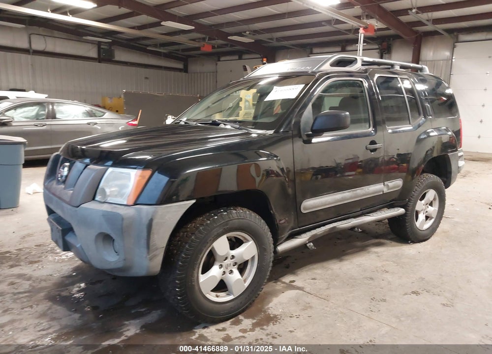 2005 NISSAN XTERRA SE VIN: 5N1AN08W35C624973