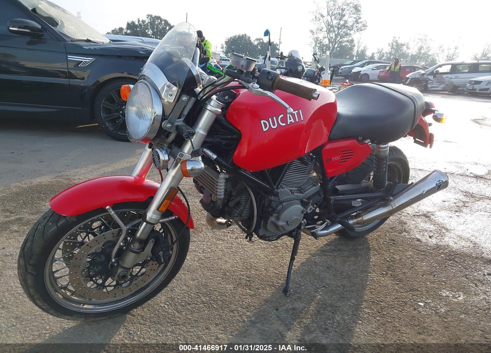 2007 DUCATI SPORTCLASSIC SPORT1000 VIN: ZDM1WABP07B008590
