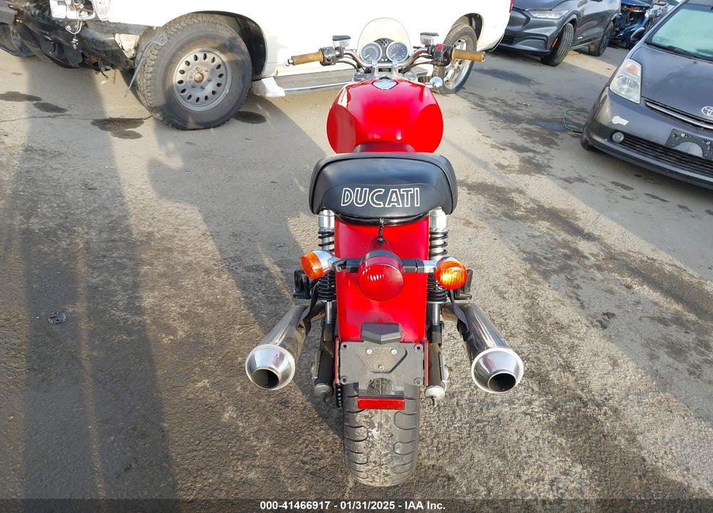 2007 DUCATI SPORTCLASSIC SPORT1000 VIN: ZDM1WABP07B008590
