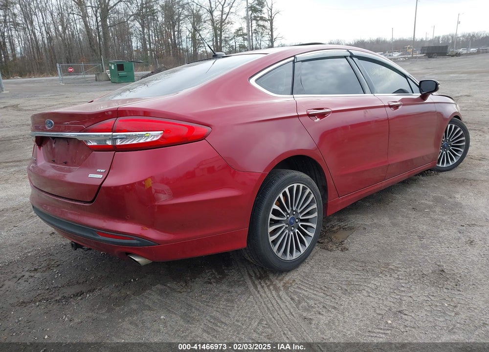 2017 FORD FUSION VIN: 3FA6P0HD3HR249729