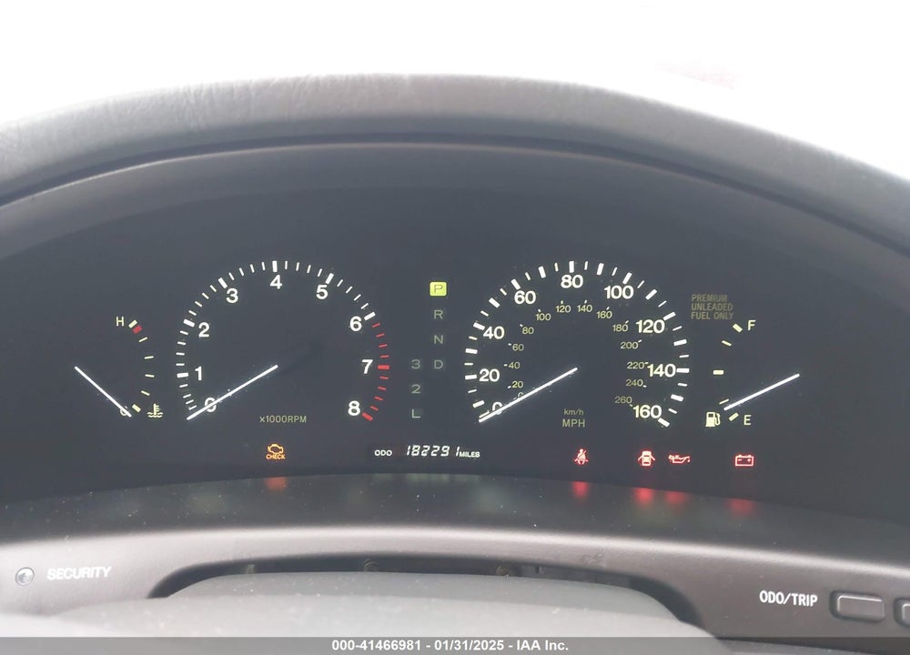 1996 LEXUS LS 400 VIN: JT8BH22F3T0063272