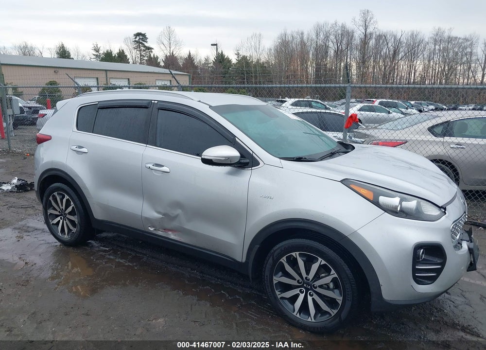 2018 KIA SPORTAGE EX VIN: KNDPNCAC0J7463100