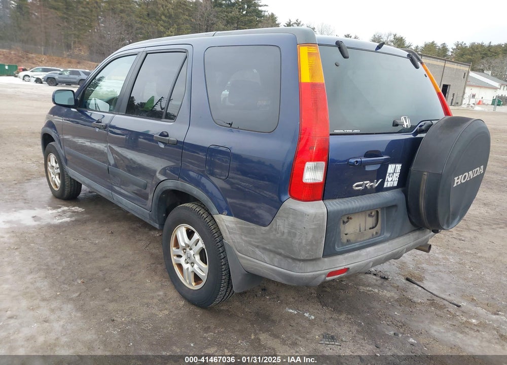 2004 HONDA CR-V EX VIN: SHSRD78854U230051