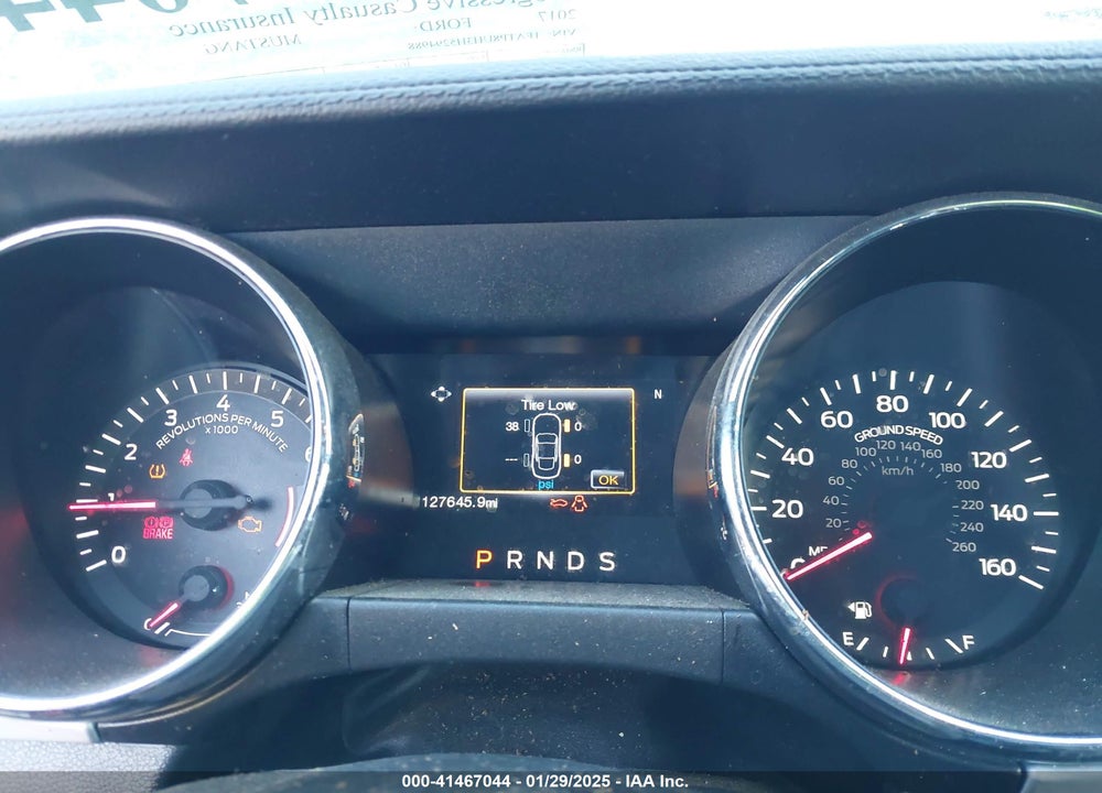 2017 FORD MUSTANG VIN: 1FATP8UH3H5294988
