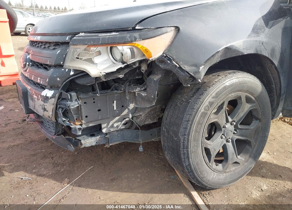 2011 FORD EDGE SEL VIN: 2FMDK4JC6BBB21737