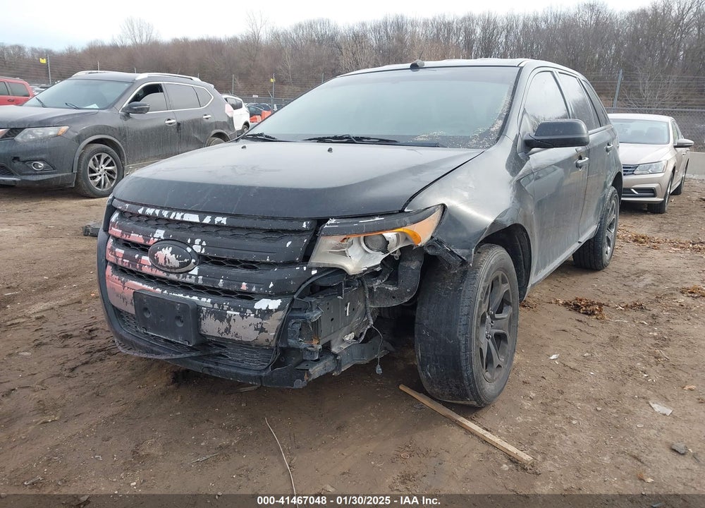 2011 FORD EDGE SEL VIN: 2FMDK4JC6BBB21737