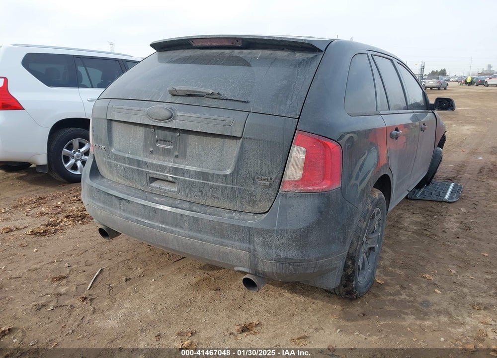 2011 FORD EDGE SEL VIN: 2FMDK4JC6BBB21737