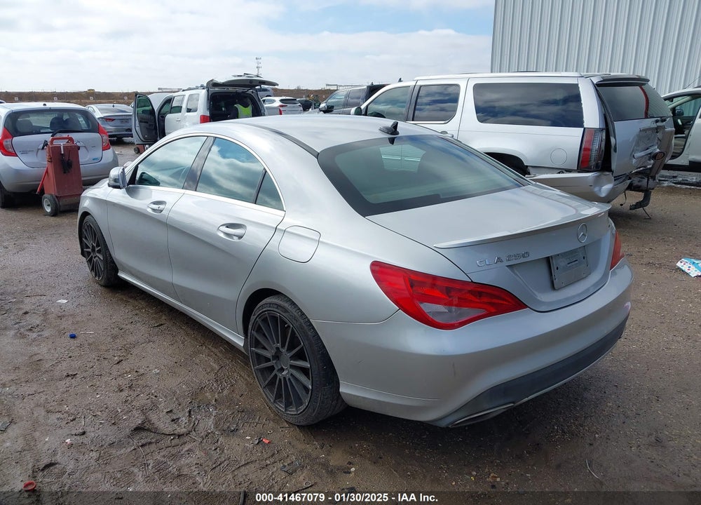 2017 MERCEDES-BENZ CLA VIN: WDDSJ4EB9HN434784