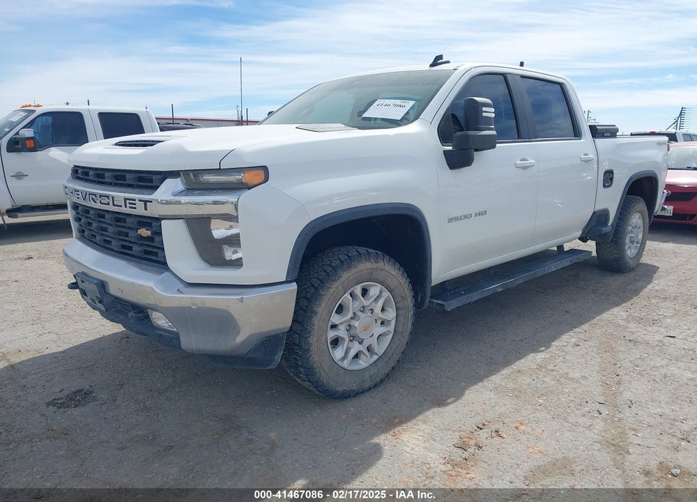 2022 CHEVROLET SILVERADO 2500HD 4WD STANDARD BED LT VIN: 1GC4YNE75NF179489