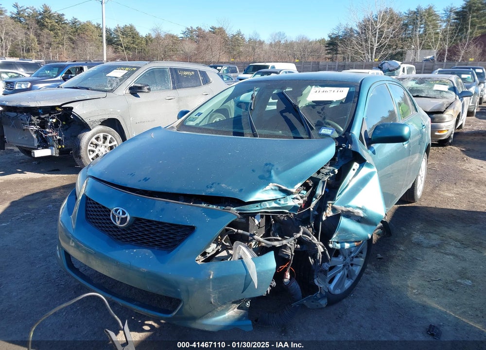 2009 TOYOTA COROLLA VIN: JTDBL40EX99069872