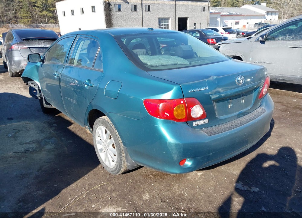 2009 TOYOTA COROLLA VIN: JTDBL40EX99069872