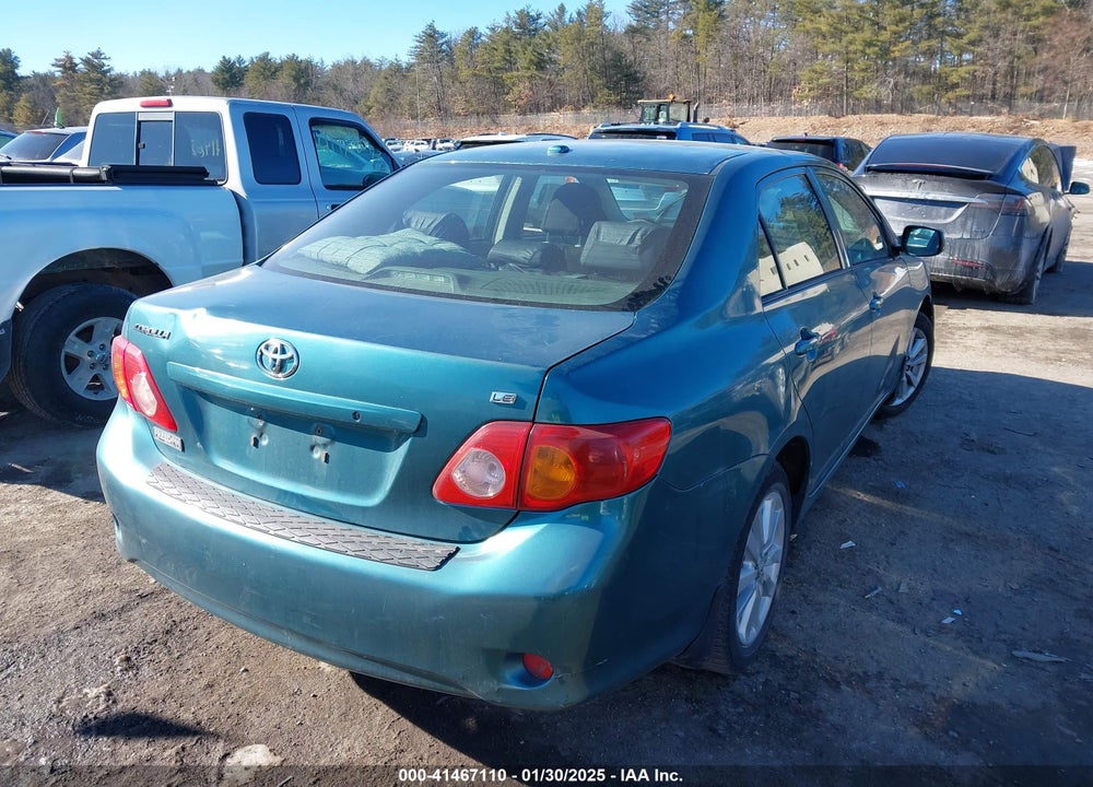 2009 TOYOTA COROLLA VIN: JTDBL40EX99069872