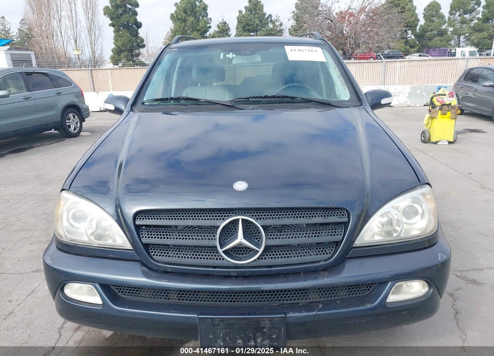 2002 MERCEDES-BENZ ML 320 VIN: 4JGAB54E52A304595