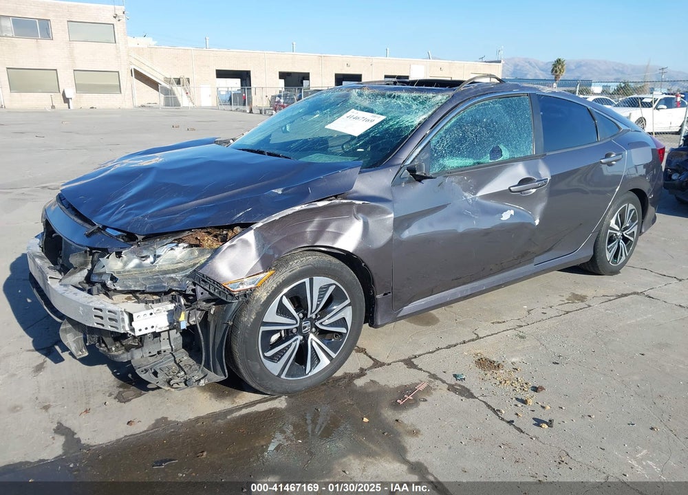 2016 HONDA CIVIC VIN: 19XFC1F70GE206416