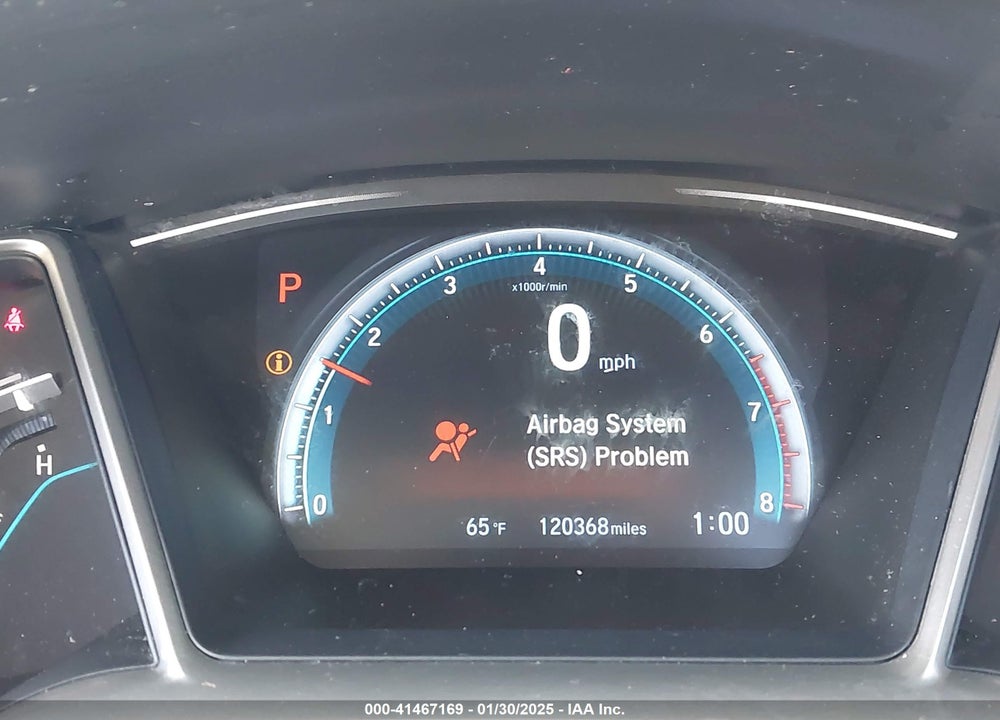 2016 HONDA CIVIC VIN: 19XFC1F70GE206416