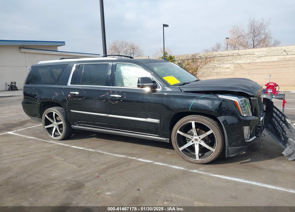 2017 CADILLAC ESCALADE ESV PREMIUM LUXURY VIN: 1GYS4JKJ4HR300036
