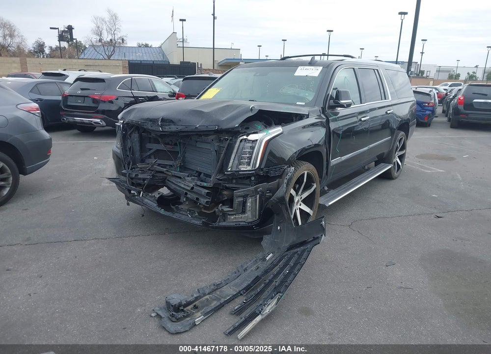 2017 CADILLAC ESCALADE ESV PREMIUM LUXURY VIN: 1GYS4JKJ4HR300036