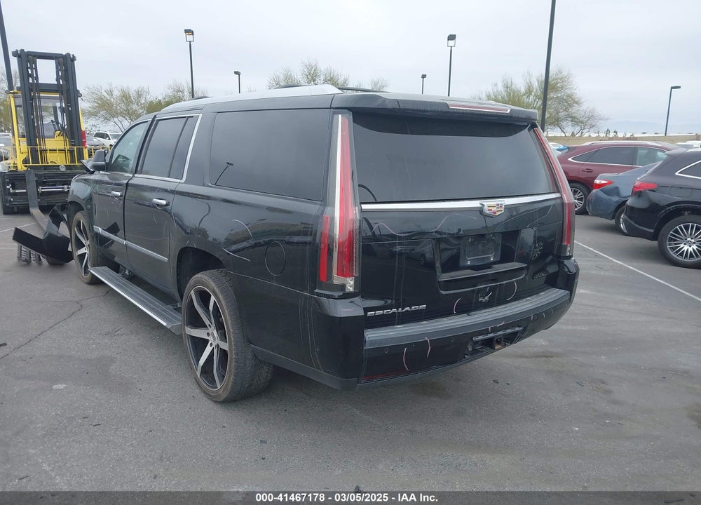 2017 CADILLAC ESCALADE ESV PREMIUM LUXURY VIN: 1GYS4JKJ4HR300036