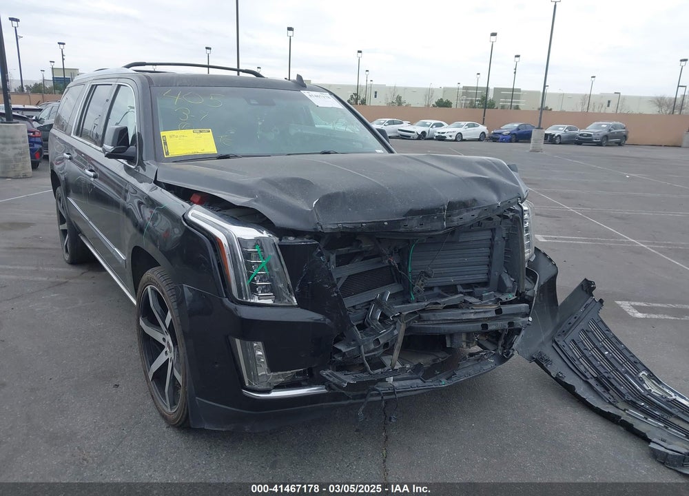 2017 CADILLAC ESCALADE ESV PREMIUM LUXURY VIN: 1GYS4JKJ4HR300036
