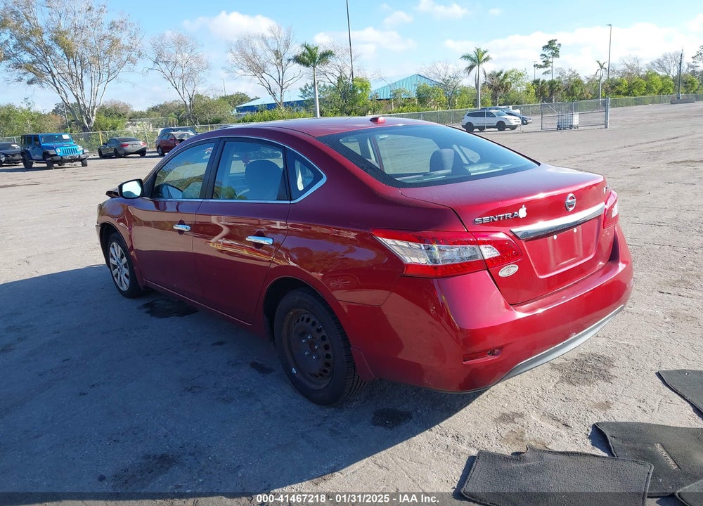 2015 NISSAN SENTRA VIN: 3N1AB7AP2FL670926