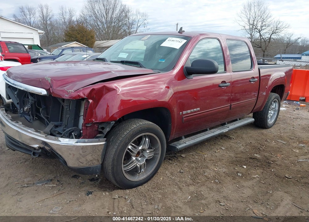 2008 GMC SIERRA 1500 SLE1 VIN: 3GTEC13J68G135188