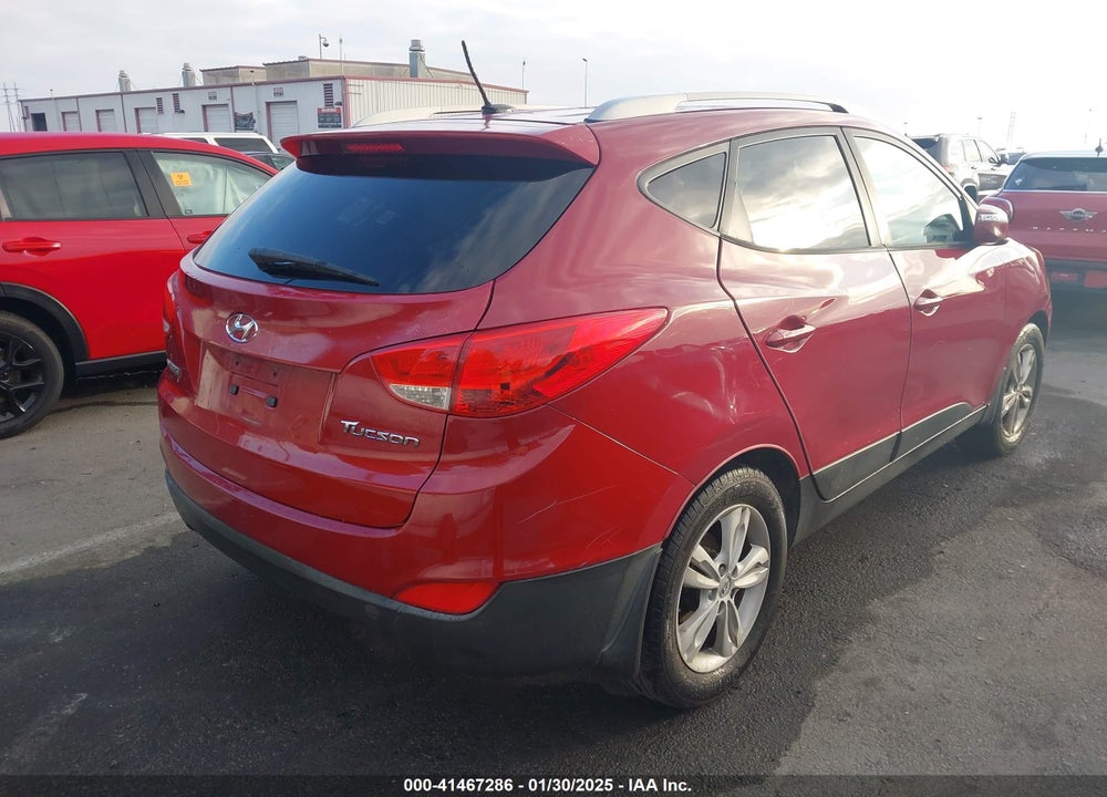 2012 HYUNDAI TUCSON GLS VIN: KM8JU3AC5CU506225