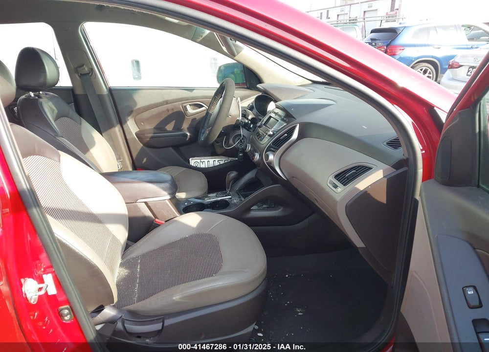2012 HYUNDAI TUCSON GLS VIN: KM8JU3AC5CU506225