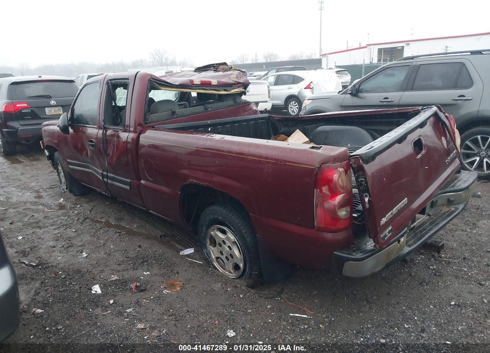 2003 CHEVROLET SILVERADO 1500 LS VIN: 2GCEC19V031391130