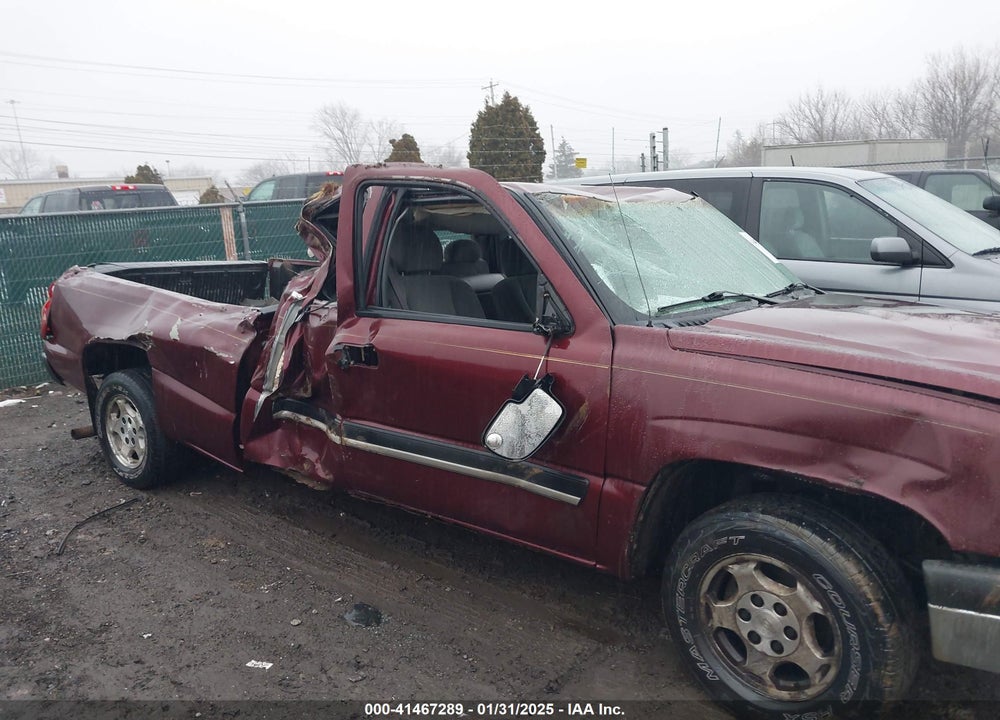2003 CHEVROLET SILVERADO 1500 LS VIN: 2GCEC19V031391130