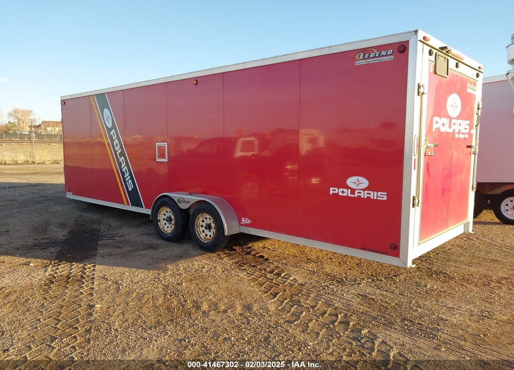 2014 LEGEND ENCLOSED TRAILER VIN: 1L9TM7298E1317980