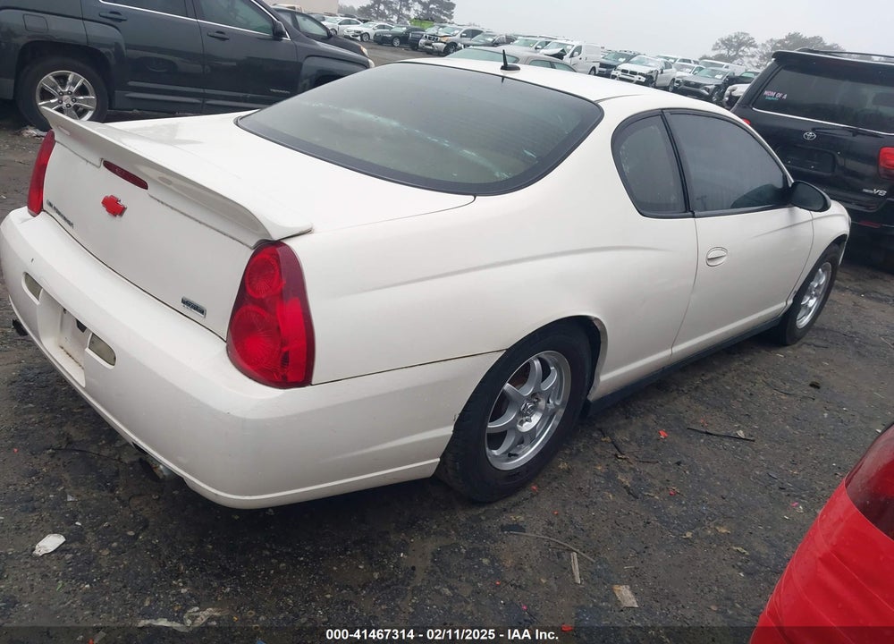 2007 CHEVROLET MONTE CARLO VIN: 2G1WJ15K579207046
