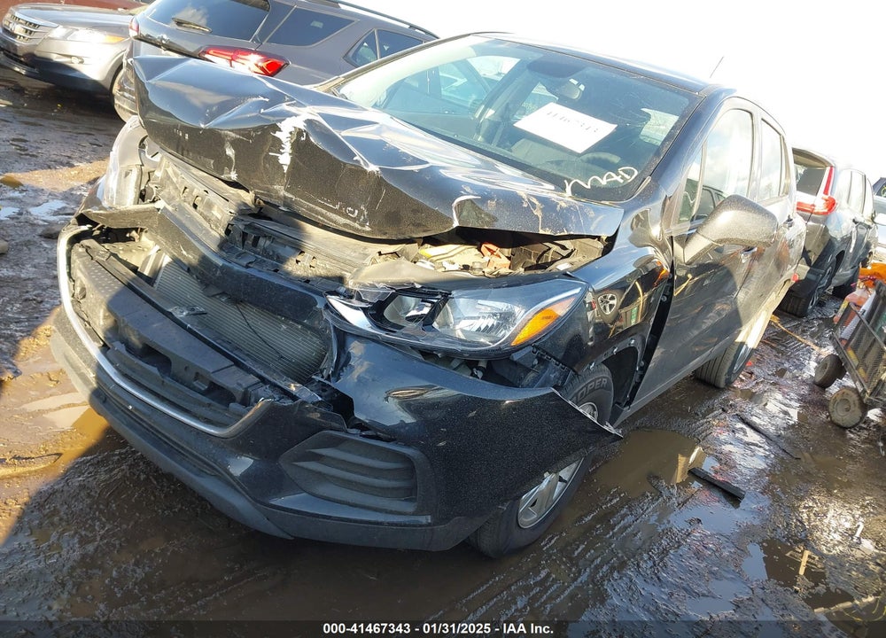 2020 CHEVROLET TRAX FWD LS VIN: 3GNCJKSB2LL115122