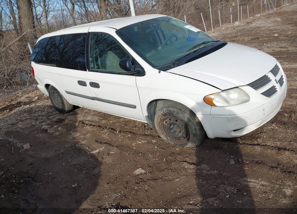 2007 DODGE GRAND CARAVAN SE VIN: 1D4GP24R47B147700