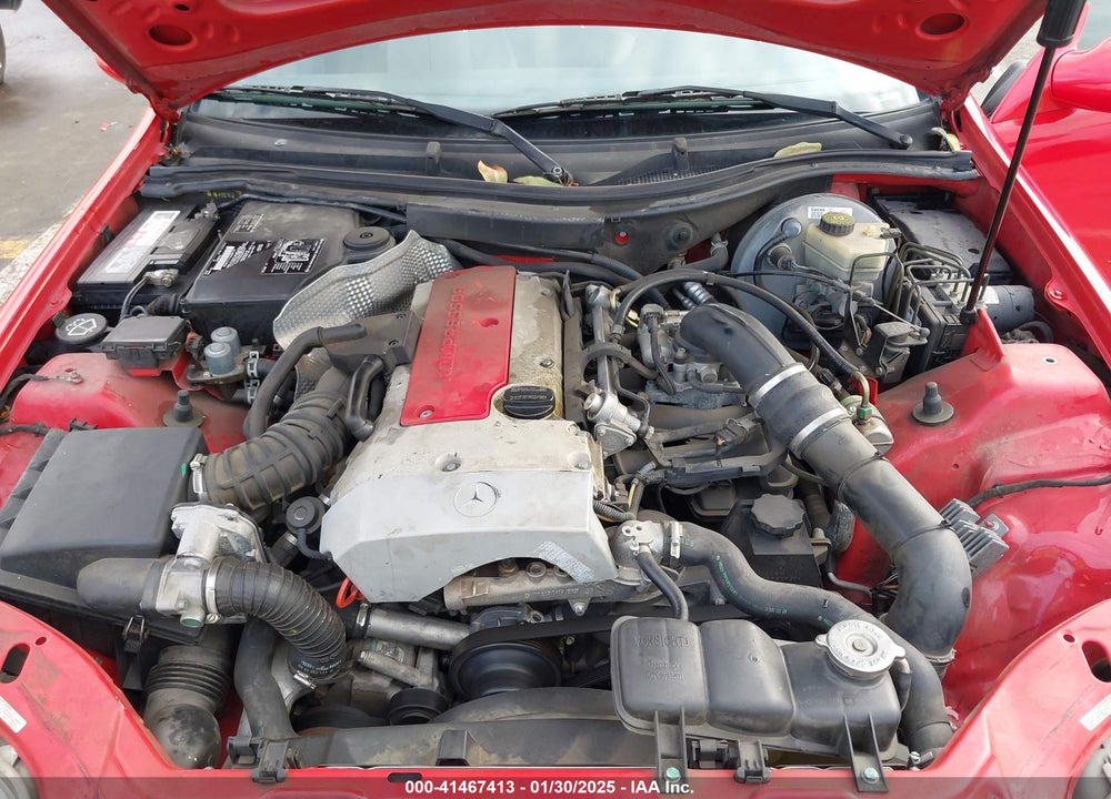1999 MERCEDES-BENZ SLK 230 KOMPRESSOR VIN: WDBKK47F2XF107044