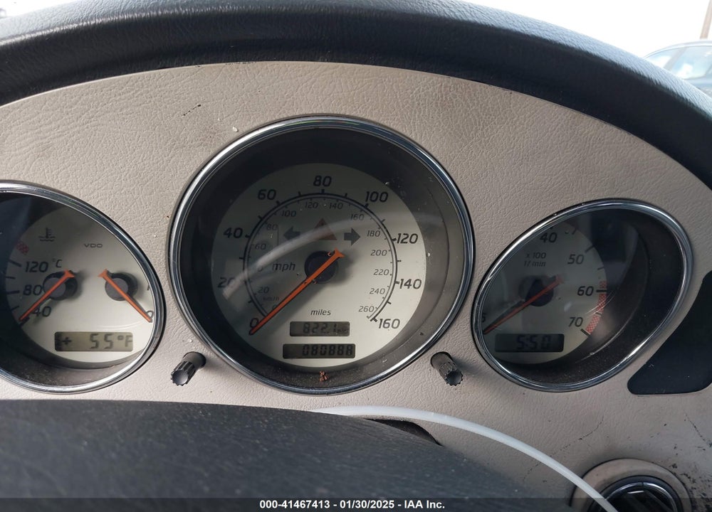 1999 MERCEDES-BENZ SLK 230 KOMPRESSOR VIN: WDBKK47F2XF107044