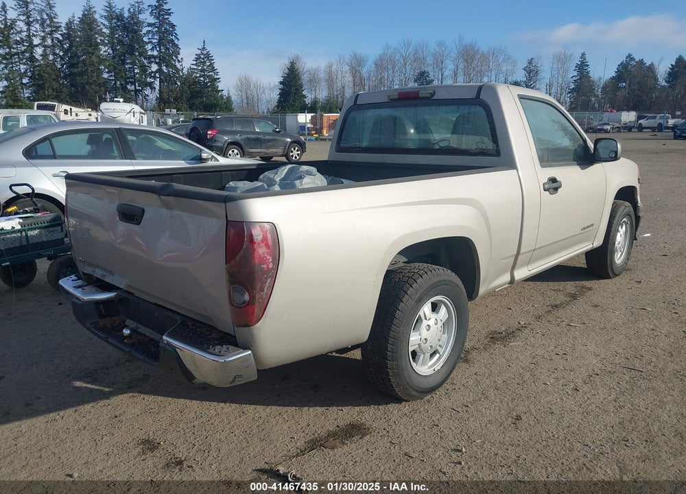 2004 CHEVROLET COLORADO LS VIN: 1GCCS148648157844