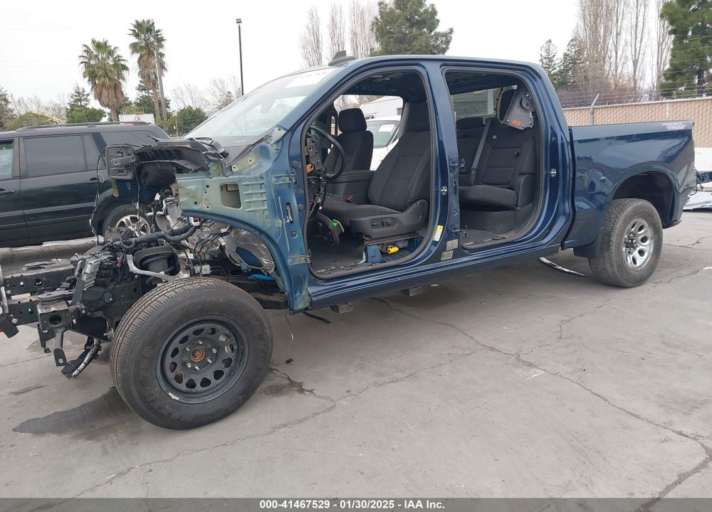 2021 CHEVROLET SILVERADO 1500 VIN: 3GCPYFED7MG248687