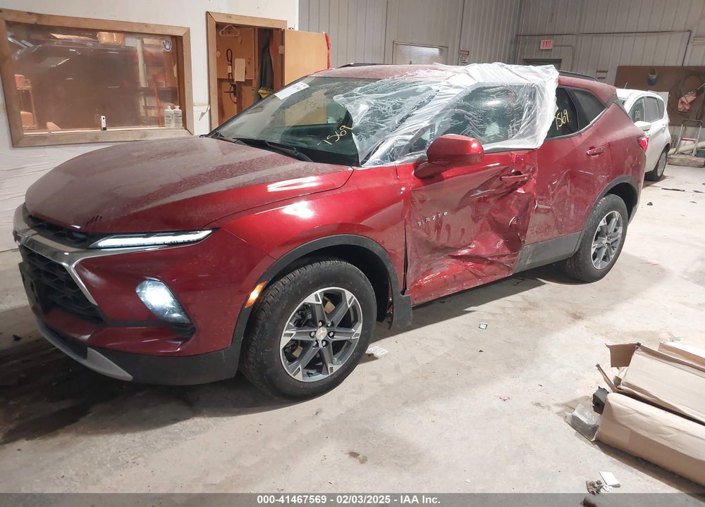 2024 CHEVROLET BLAZER VIN: 3GNKBHR47RS185197